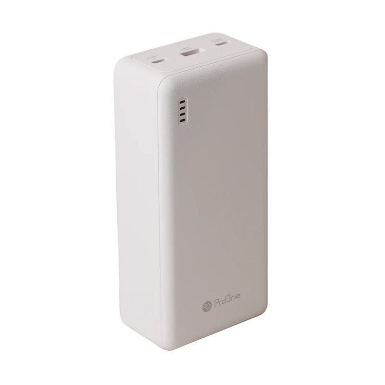 پاوربانک فست شارژ ProOne 22.5W 30000mAh مدل PPB5303 - سفید (یکساله کاوان)