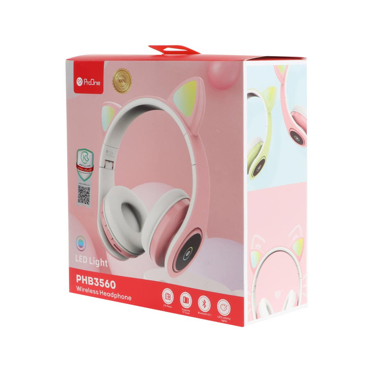 هدفون بی سیم ProOne مدل PHB3560 - سبز