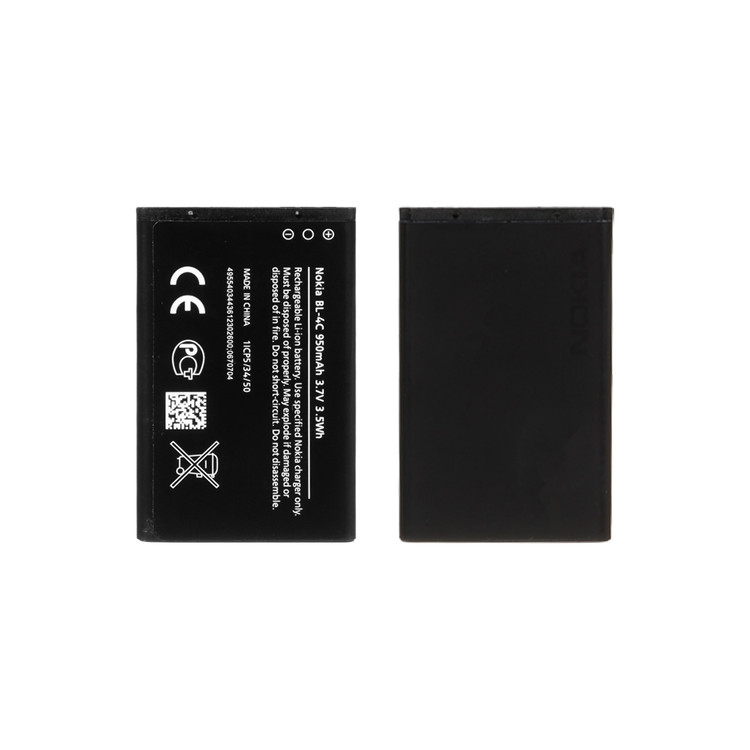 باتری موبایل اورجینال Nokia مدل BL-4C ظرفیت 950mAh (گارانتی 12 ماهه MAX)