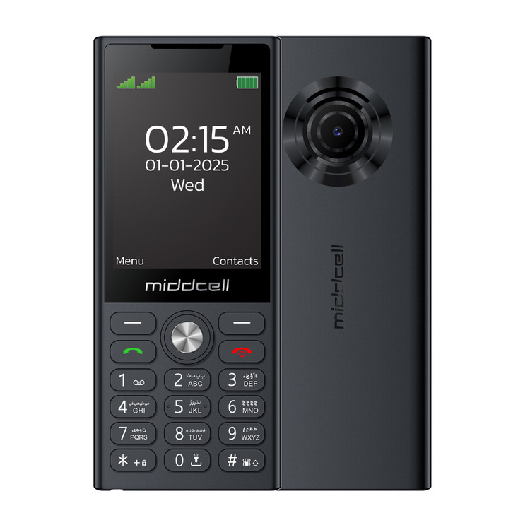 گوشی موبایل Middcell مدل M215 - مشکی