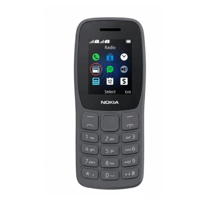 گوشی موبایل Nokia مدل 2024Classic 105 ذغالی - مونتاژ ایران تحت لیسانس نوکیا (گارانتی سامتل)