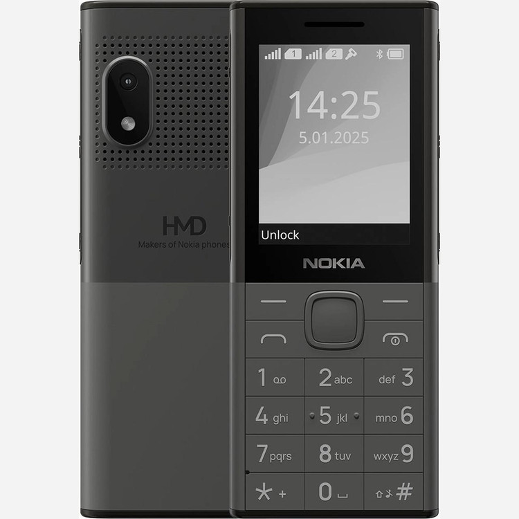 گوشی موبایل Nokia مدل 150-2025 دو سیم کارت - خاکستری تیره (مونتاژ ایران)
