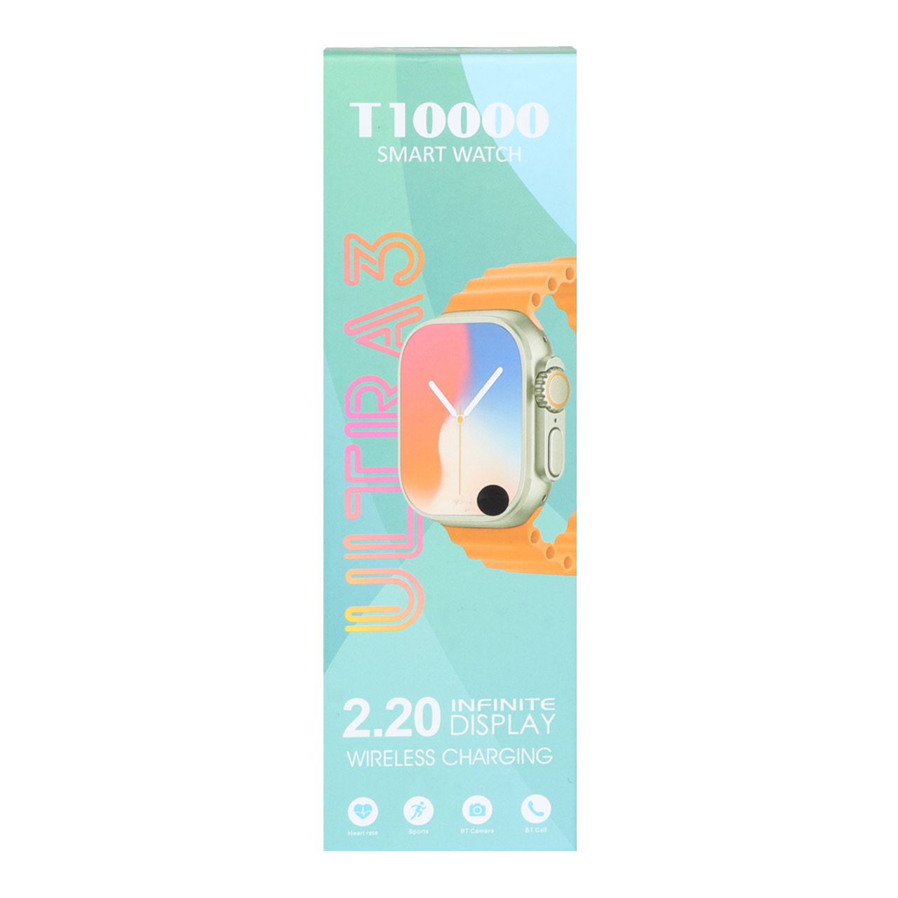 پک ساعت هوشمند teket مدل T10000 ULTRA 3 - مشکی